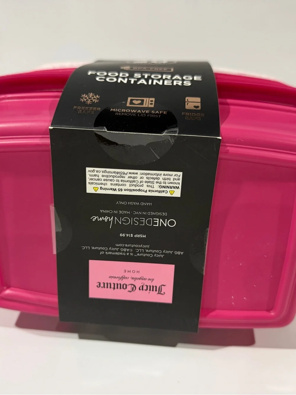 Juicy Couture 10 containers